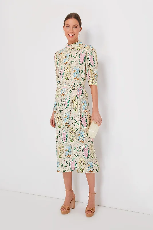 ladies-floral-dress-value-vision-Floral Tile Langley Dress