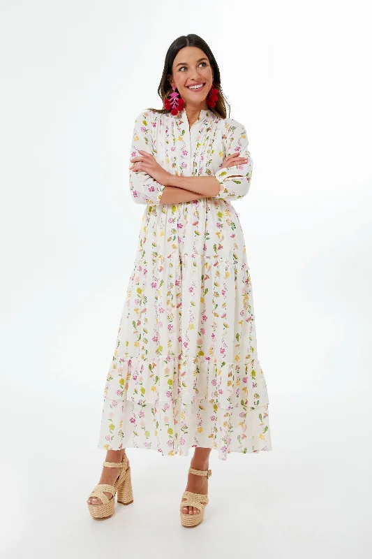 ladies-floral-dress-influencer-iris-Floral Magnolia Bazaar Dress