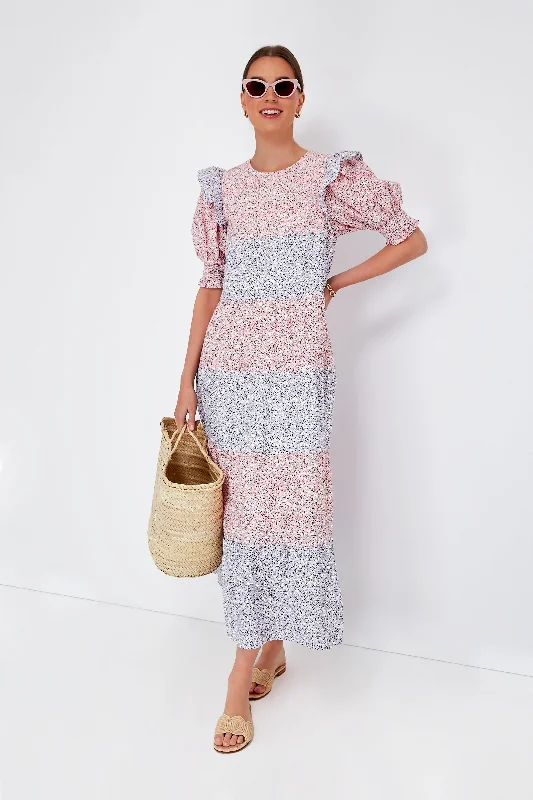 ladies-floral-dress-luxe-lush-Multi Floral Barton Maxi Dress