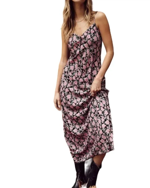 ladies-floral-dress-soft-sunset-Lark Floral Slip Dress In Mauve | Mauve