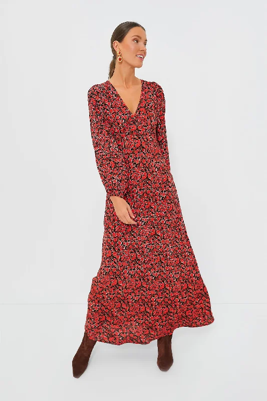 ladies-floral-dress-seasonal-silk-Salema Floral Marcia Maxi Dress