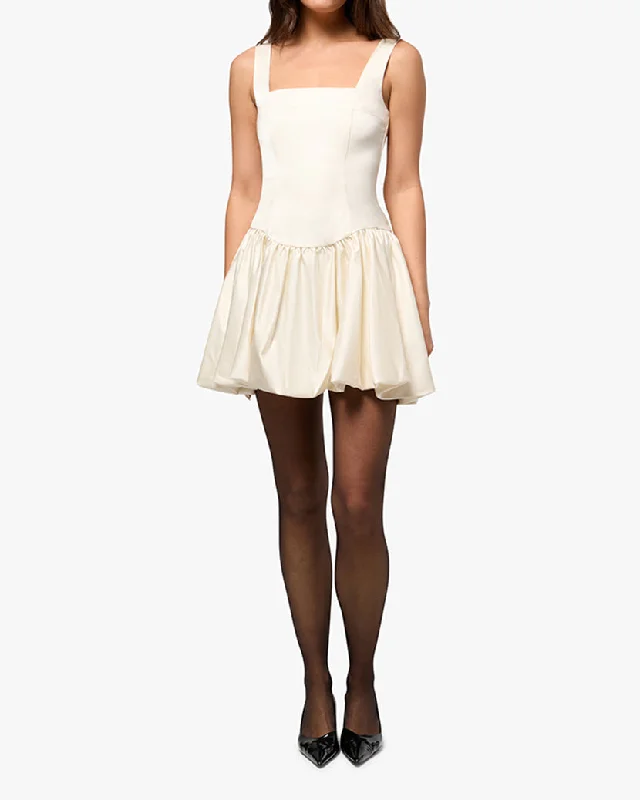 ladies-mini-dress-draped-dare-Bubble Skirt Corset Mini Dress