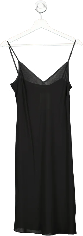 ladies-mini-dress-velvet-vixen-GIvenchy Black Mini Slip Dress UK XS/S