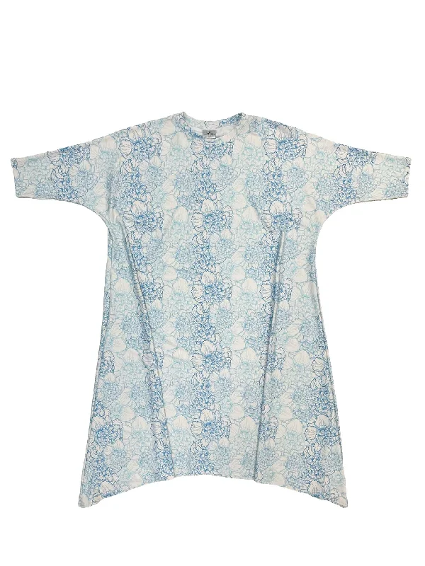 ladies-floral-dress-timeless-tulip-Blue Floral Swing Swim Dress