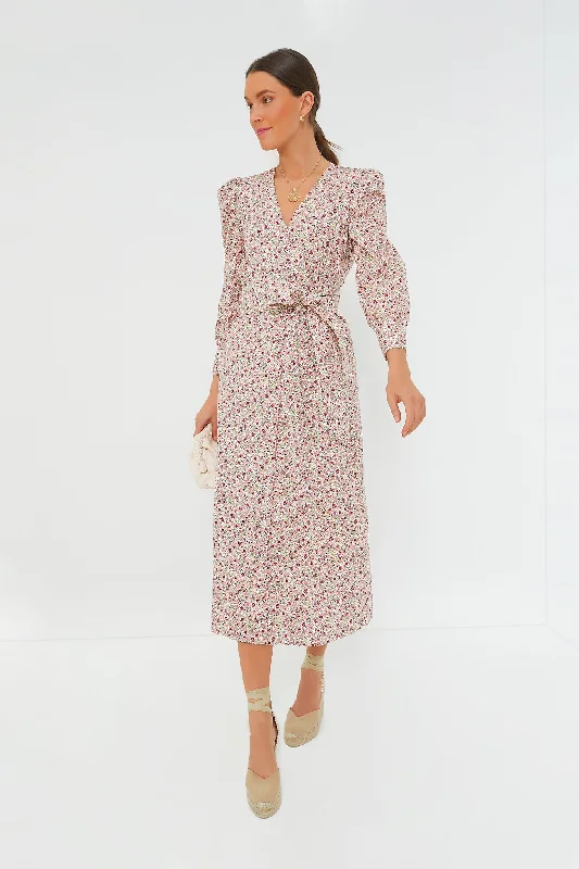 ladies-floral-dress-designer-daisy-Pink Floral Nellie Maxi Dress