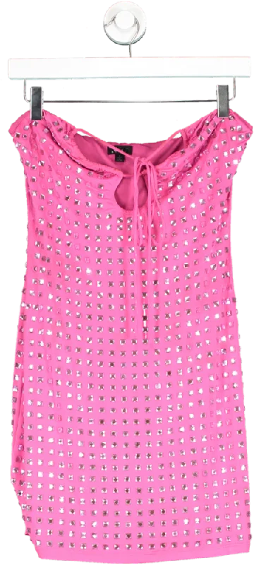 ladies-mini-dress-neon-nerve-NBD Pink Betty Mini Dress UK S