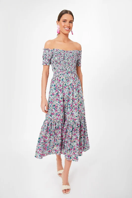 ladies-floral-dress-day-to-dusk-Floral Smocked Talia Dress